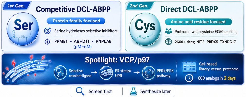 Scaling covalent ligand discovery through dynamic combinatorial library-versus-proteome screening